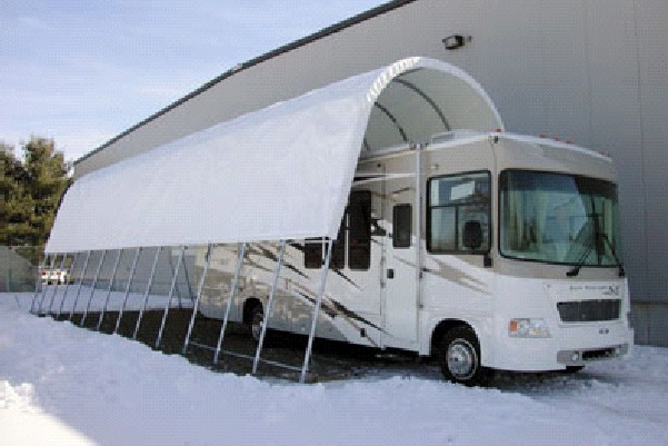 Storage canopies - RV and boat